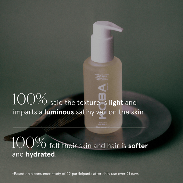 Gold Drip Nourishing Body & Hair Oil - KOBA skincare